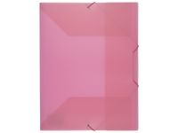 Elastomap Kangaro A4 PP volle kleur roze