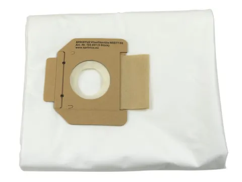 Filterzak,v. stof-/waterzuiger,vlies