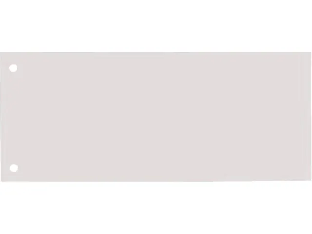 Scheidingsstrook Qbasic 240x105mm 50 stuks wit