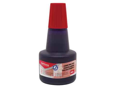 Stempelinkt 30ml rood