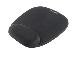 Muismat Kensington met polsondersteuning foam zwart - 1