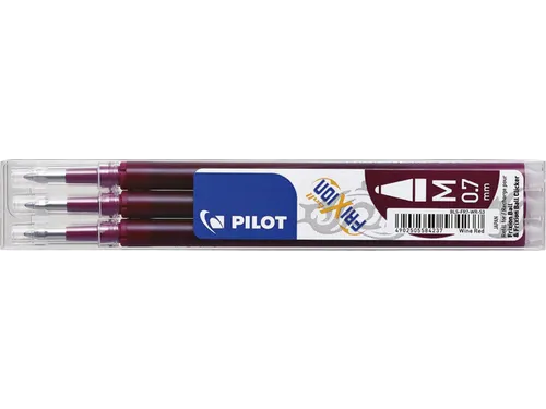 Rollerpenvulling Pilot Frixion Ball 0.7mm BLS-FR7 Wijnrood Medium Punt