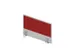 panneau de rehausse,p. table de bureau,MP-gris clair,BN4011-rouge