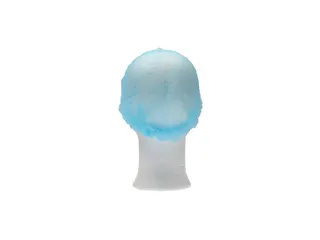 CMT pp non woven Haarnet baret blauw 53cm maat L clip cap 1000 stuks - 2