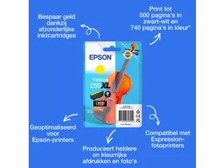 Inktcartridge Epson 250XL T16P44 geel - 2