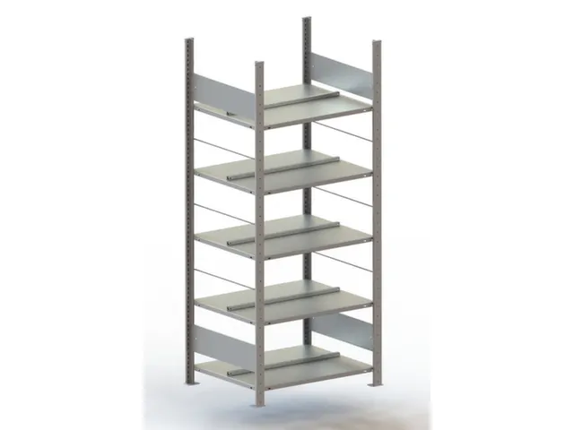 Inhaakstelling Basisveld Verzinkt 1850x806x636mm 5legborden 80kg