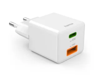 Oplader Hama USB-C/USB-A Mini PD 30W wit - 2