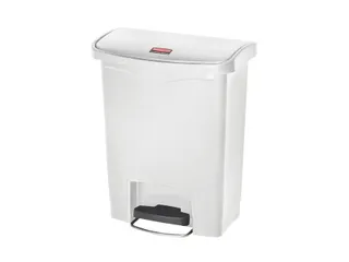 Pedaalemmer Rubbermaid Slim Jim Step On 30 Liter wit - 2