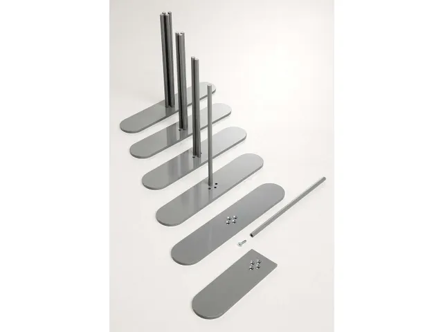 Smit Visual voet voor scheidingswanden vrijstaand