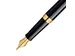 Vulpen Waterman Hémisphère Black lacquer GT Medium Blauwe inkt