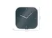 Wandklok Leitz Cosy grijs glas