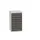ladekast HxBxD 900x525x550mm 8laden romp RAL7035 front RAL7016