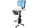 Workfit-C Sit-Stand Dual LCD Black.