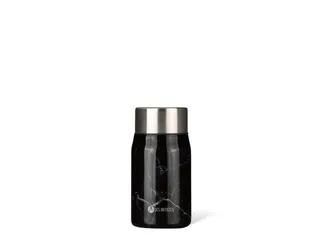 Lunchbox Les Artistes Paris 700ml geïsoleerd met lepel Black Marble - 1