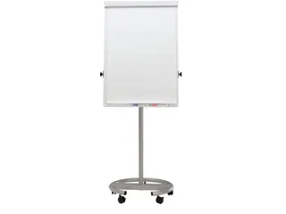 Verrijdbare Flipover MAULoffice Ronde Voet Zilver - 1