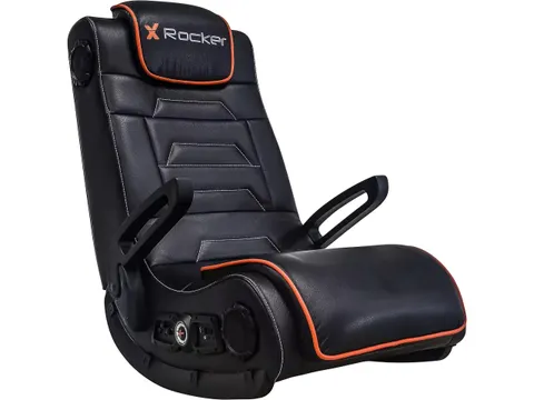 Xrocker Sentinel Floor Gaming stoel zwart oranje 5113301 PU leer 100kg