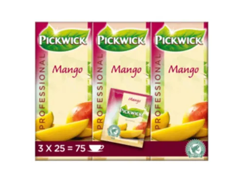 Zwarte Thee Pickwick Mango 25 Zakjes Van 1.5Gr