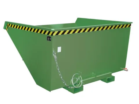 Kiepbak voor spaanders,HxLxB 1095x1720x1870mm,2,1m³,draagverm. 1500kg