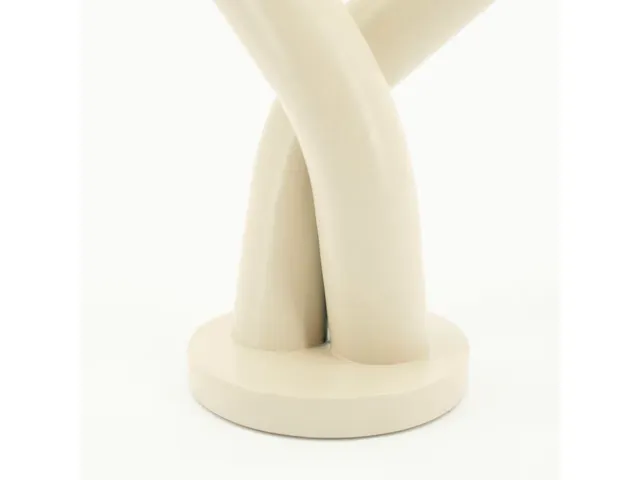 Wandkapstok 2 haken Beige