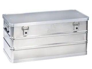 Aluminium transportbox,HxLxB 375x780x380mm,wanden gesloten - 1