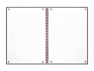 Notitieboek Oxford Black n' Red A4 70v lijn - 6