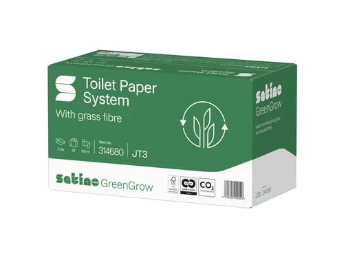 Toiletpapier GreenGrow ST10 systeemrol 2-laags 712vel naturel 314680