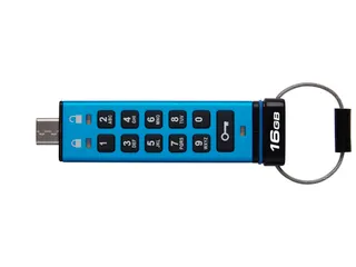 16GB USB-C IronKey Keypad 200C, FIPS 140-3 Lvl 3 (aangevraagd) AES-256 - 6