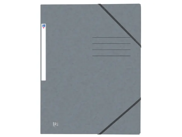 Elastomap Oxford Top File+ A4 grijs