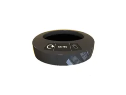 Deksel EcoAce, aluminium cans Grijs