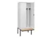 locker voor scheiding van kleding,HxBxD 2120x800x815mm,2vak