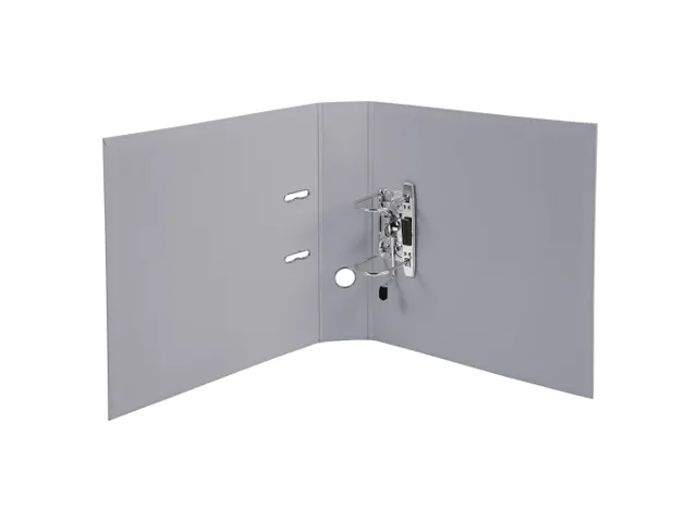 Classeur à levier PVC A4 dos de 70mm. - Gris