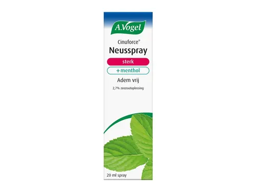 Neusspray Cinuforce menthol extra forte