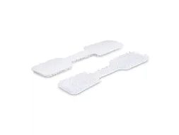 9cm Kabel Labels klittenband wit 100 stuks