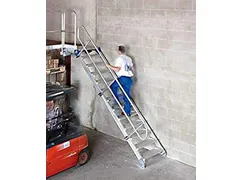 Bordestrap Bordes H 2 82m 13treden Trede B 600mm 45°helling Aluminium