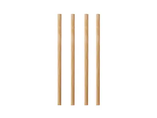 Roerstaafje Papstar 110x3mm bamboe 1000 stuks - 2