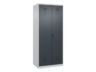 PBM-locker,HxBxD 1850x800x500mm,2vak,vak B 400mm,draaigrendel - 2