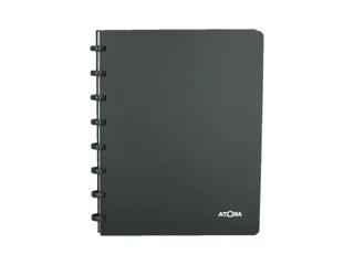 Adresboek Atoma A5 lijn 54vel 90gr PP assorti - 4