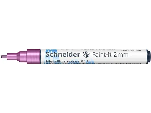 Metallic marker Schneider Paint-It 011 2mm paars metallic