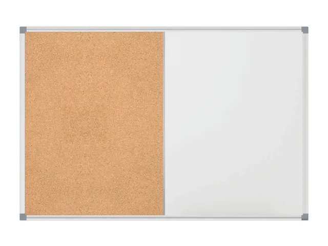Combibord MAULstandaard 90x120cm kurk/whitebord