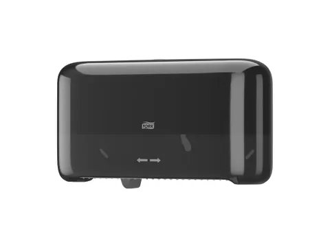 Toiletpapierdispenser Tork T7 zwart 558068