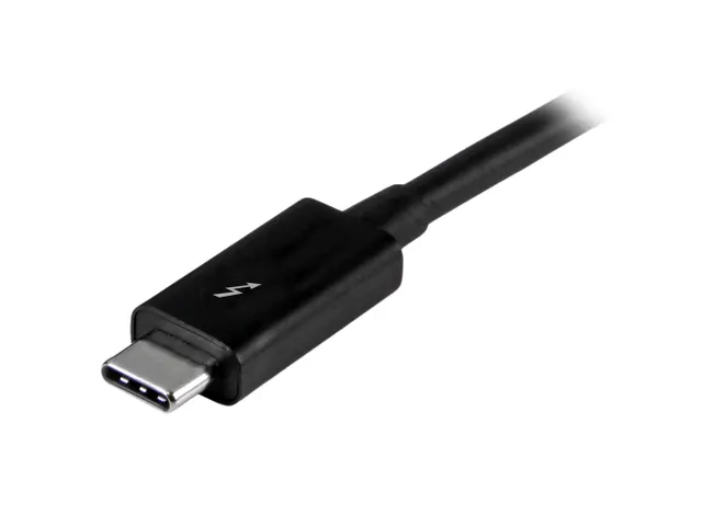 1 meter Thunderbolt 3 kabel 20Gbps 100W Power Delivery en 4K video
