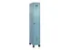 armoire vestiaire noir et blanc,HxlxP 1950x300x500mm,1compart.