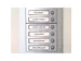 Labeltape Dymo 40913 LabelManager D1 polyester 9mm zwart op wit 10 stu
