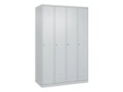 locker voor scheiding van kleding,HxBxD 1850x1200x500mm,4vak