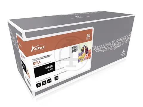 As20118 Astar Dell 59311130 C1660 Toner Zwart Rebuilt 1250Pagina's