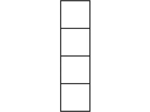 hangmappenkast,HxBxD 1300x440x600mm,4hangmappenframes,1baan