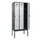 locker voor scheiding van kleding,HxBxD 2120x900x500mm,3vak