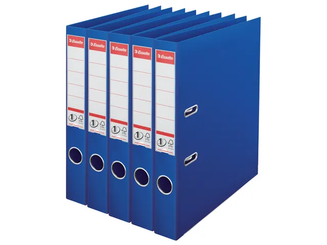 Ordner Esselte No 1 Power PP 50 mm blauw 5 stuks