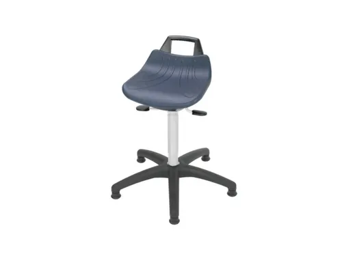 Draaikruk 500-700mm Pu Blauw Neiging Gasveer Verchroomd Glijders