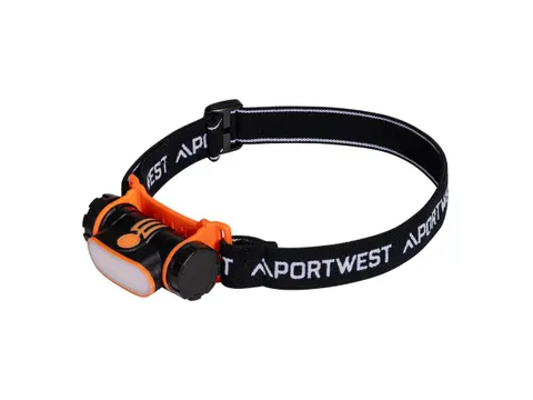 PA70BKR USB oplaadbare LED hoofdlamp zwart